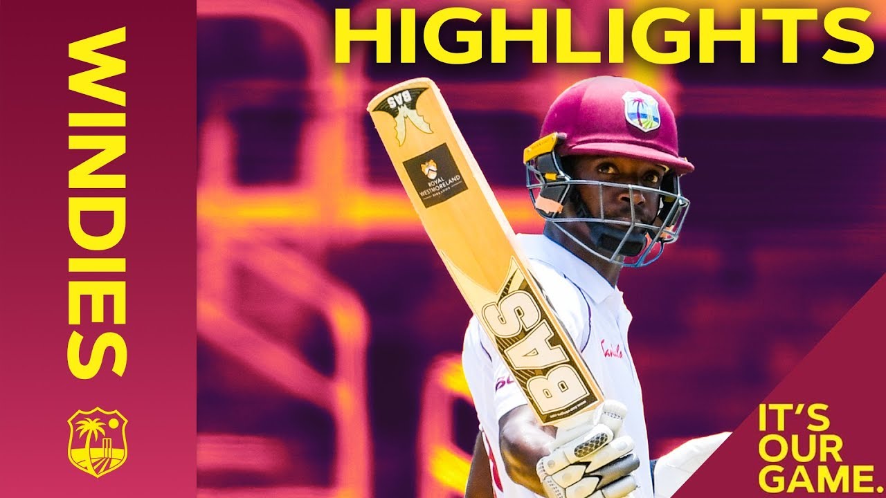 Sharmarh Brooks Hits 50 But India Wrap Up Win | Windies vs India 2nd Test Day 4 2019 - Highlights background