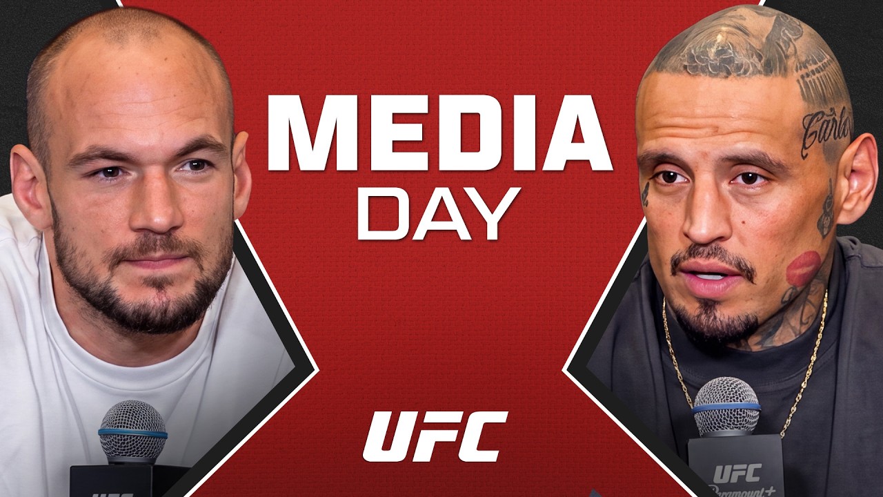 "I Need To Handle Business!" | UFC Belgrade Media Day