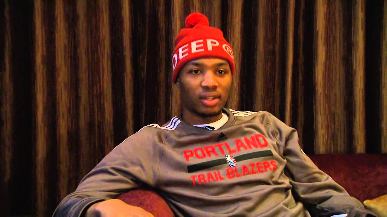 EXCLUSIVE: Damian Lillard On Making All-Star History background