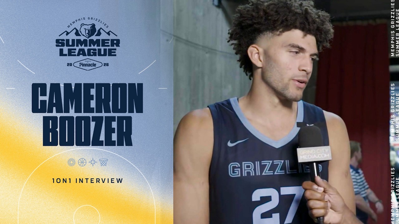 Cam Boozer Post Game Interview | Grizzlies vs. Thunder