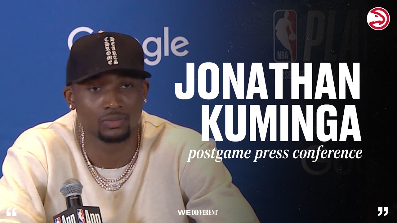Hawks vs. Knicks Game 3 Postgame Press Conference: Jonathan Kuminga