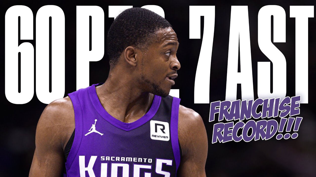 DE'AARON FOX FRANCHISE RECORD 60 PIECE😱😱🐐 | 11.15.24 background