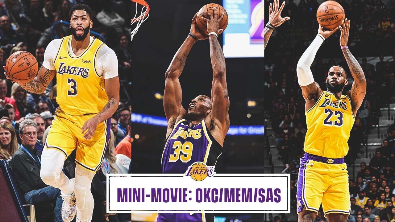 Mini-Movie: Lakers Roll Through Road Trip background
