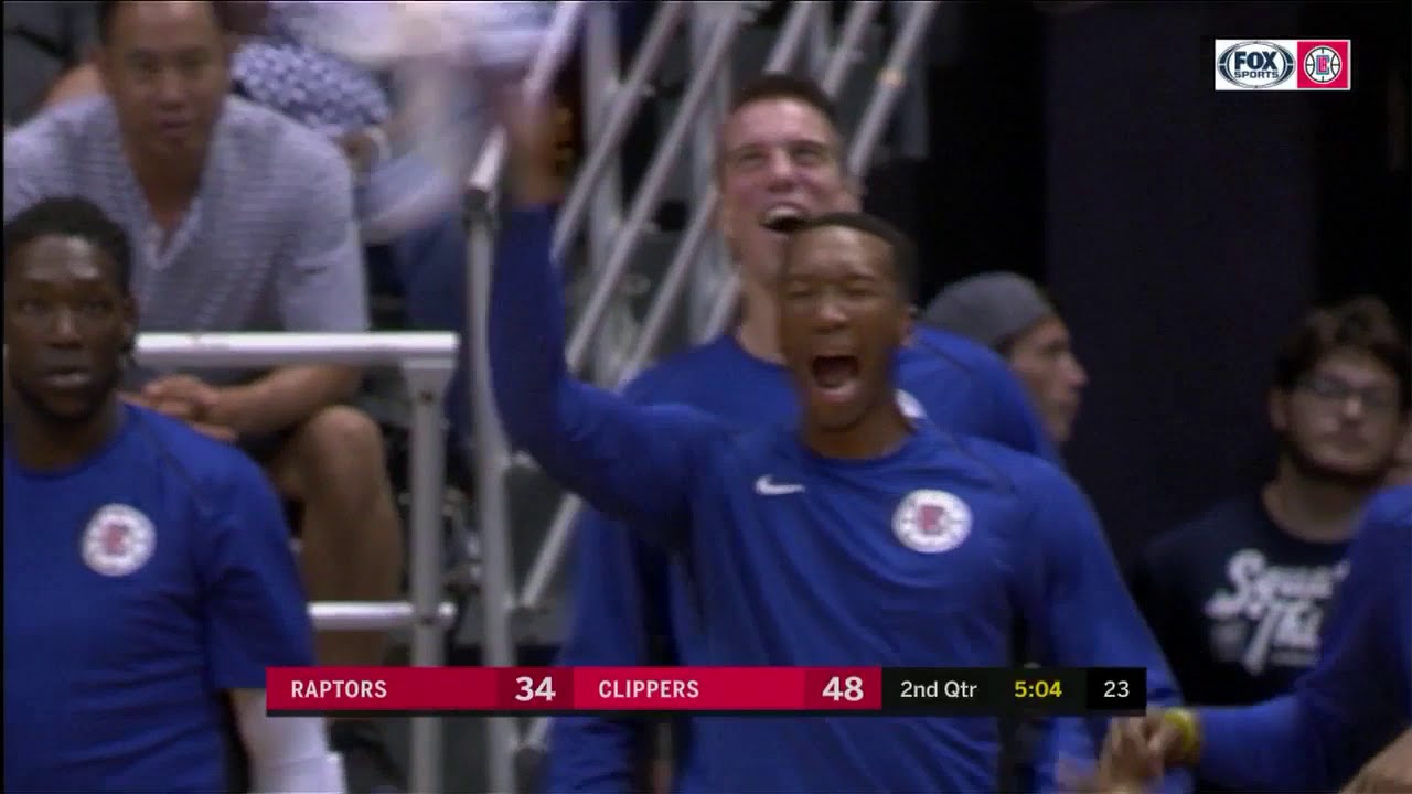 LA Clippers vs. Toronto Raptors Full Highlights | 10/4/17 background