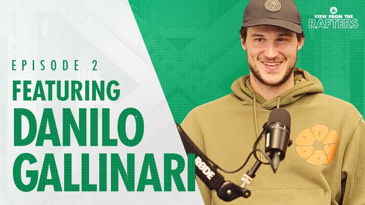 Danilo Gallinari on injury management and representing Italy in The NBA | View From The Rafters background
