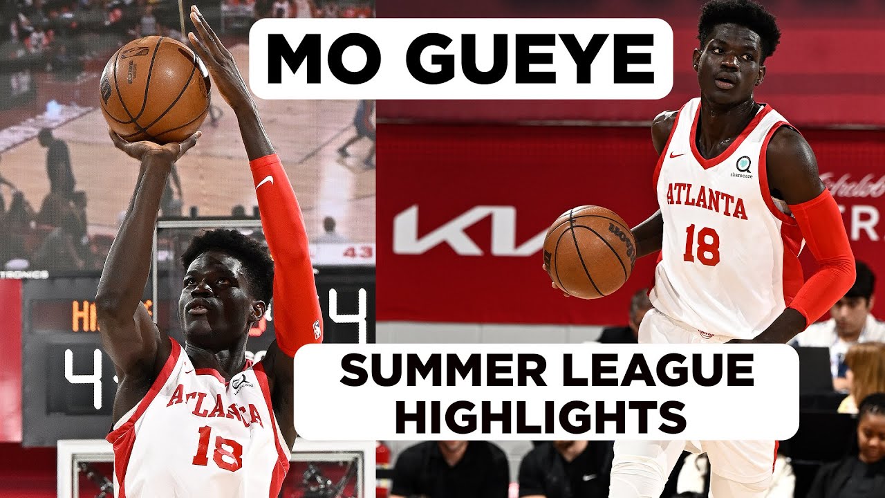 Mouhamed Gueye 2023 Summer League Highlights | Atlanta Hawks