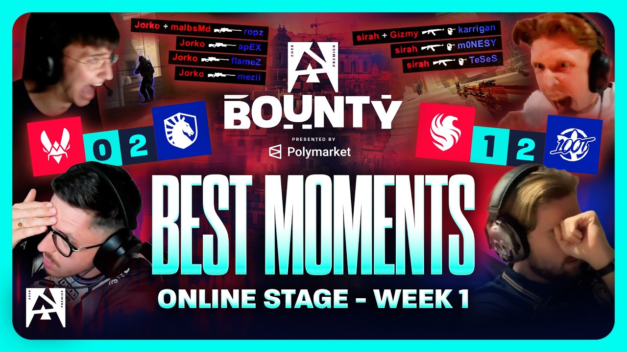 BEST MOMENTS of BLAST Bounty 2026 Season 2 Week 1