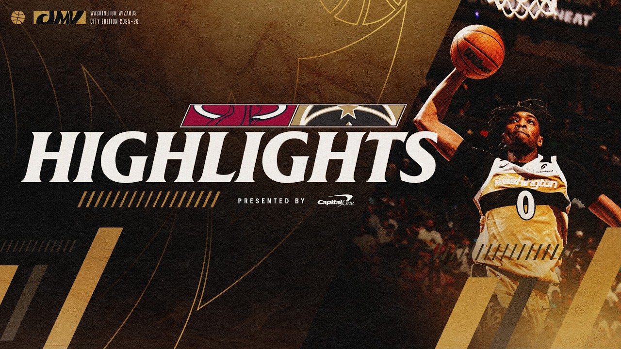 Highlights: Washington Wizards at Miami Heat | 04.04.26