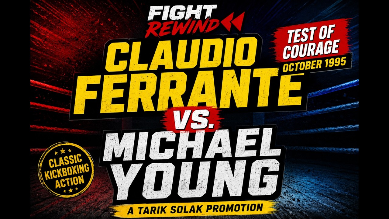 ЁЯеК Claudio Ferrante vs. Michael Young | Test of Courage (October 1995)