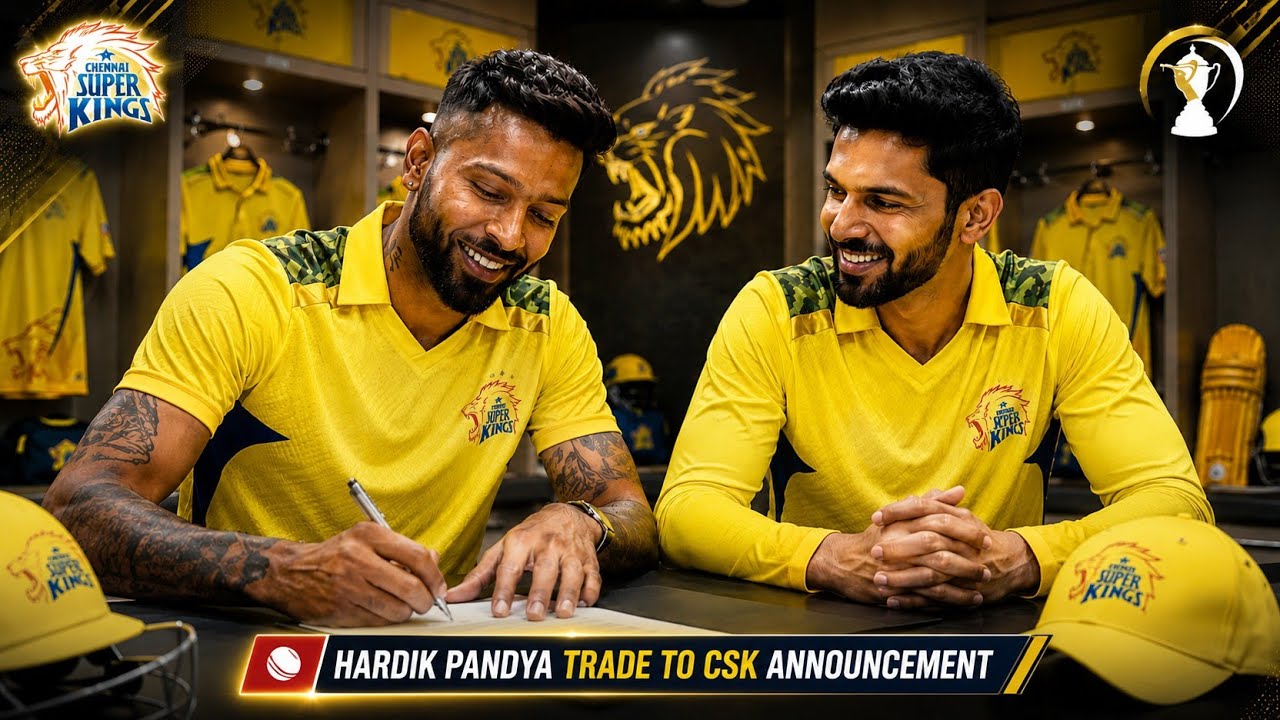 Hardik Pandya Trade to CSK Announced in Place Of Shivam Dube & Khaleel Ahmed | Hardik Pandya CSK background