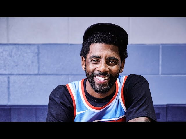 Kyrie Irving on New Jersey: "It was big to rep where you were from" background