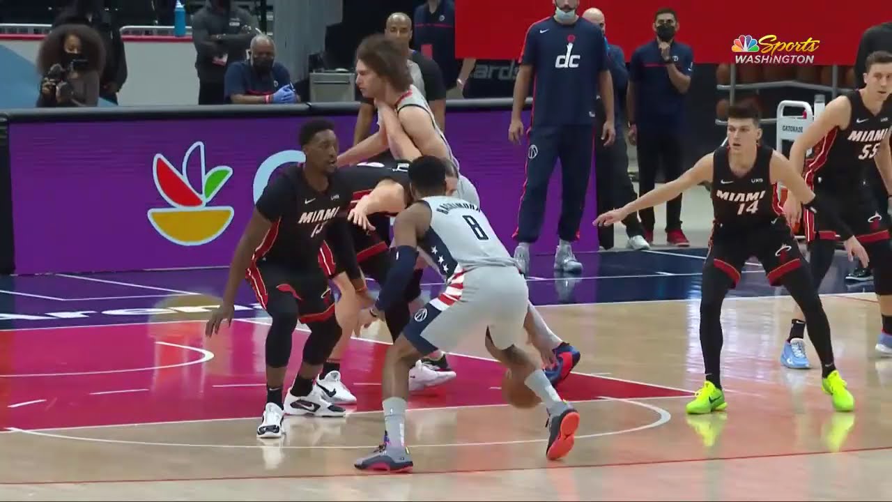 Highlights: Rui Hachimura vs. Heat - 1/9/21 background