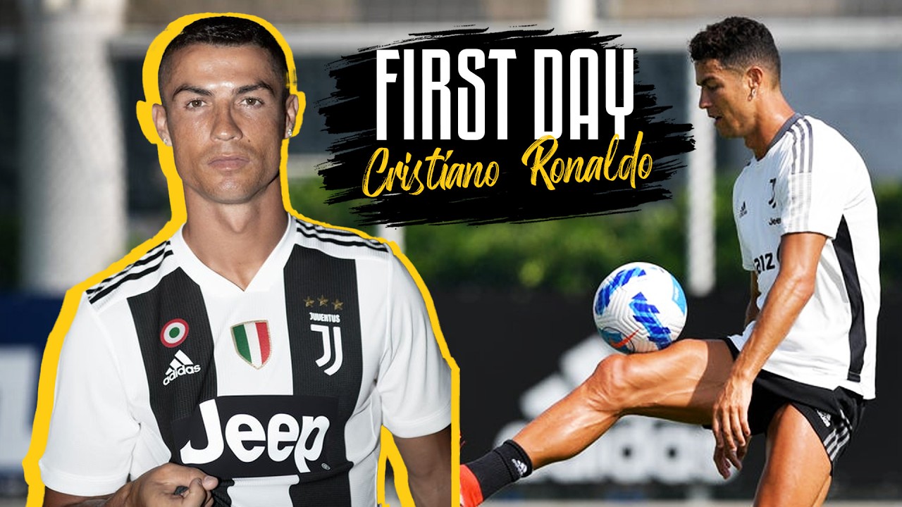 First Day As A Bianconero | Welcome Cristiano | Juventus background