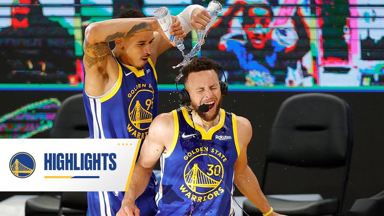 Stephen Curry Explodes for 53 POINTS & Makes Warriors History! | April 12, 2021 background