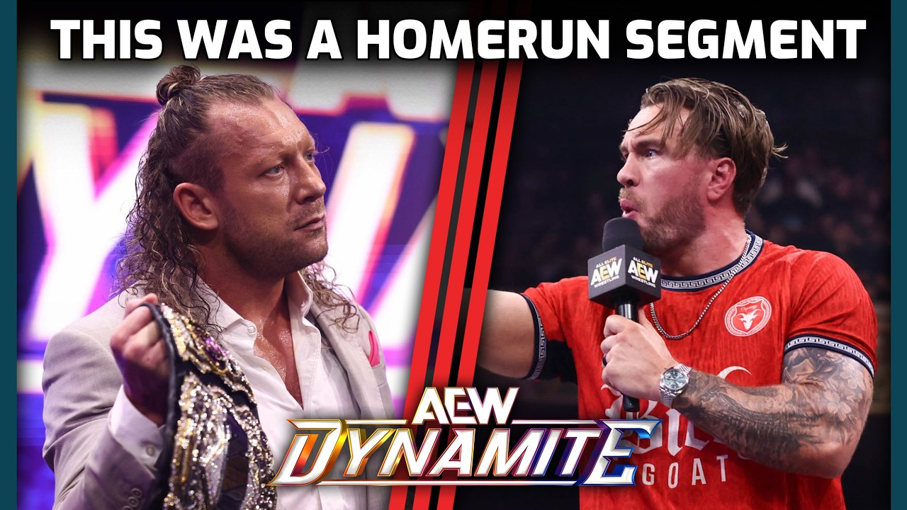 Was this one of Kenny Omega's best promo segment?