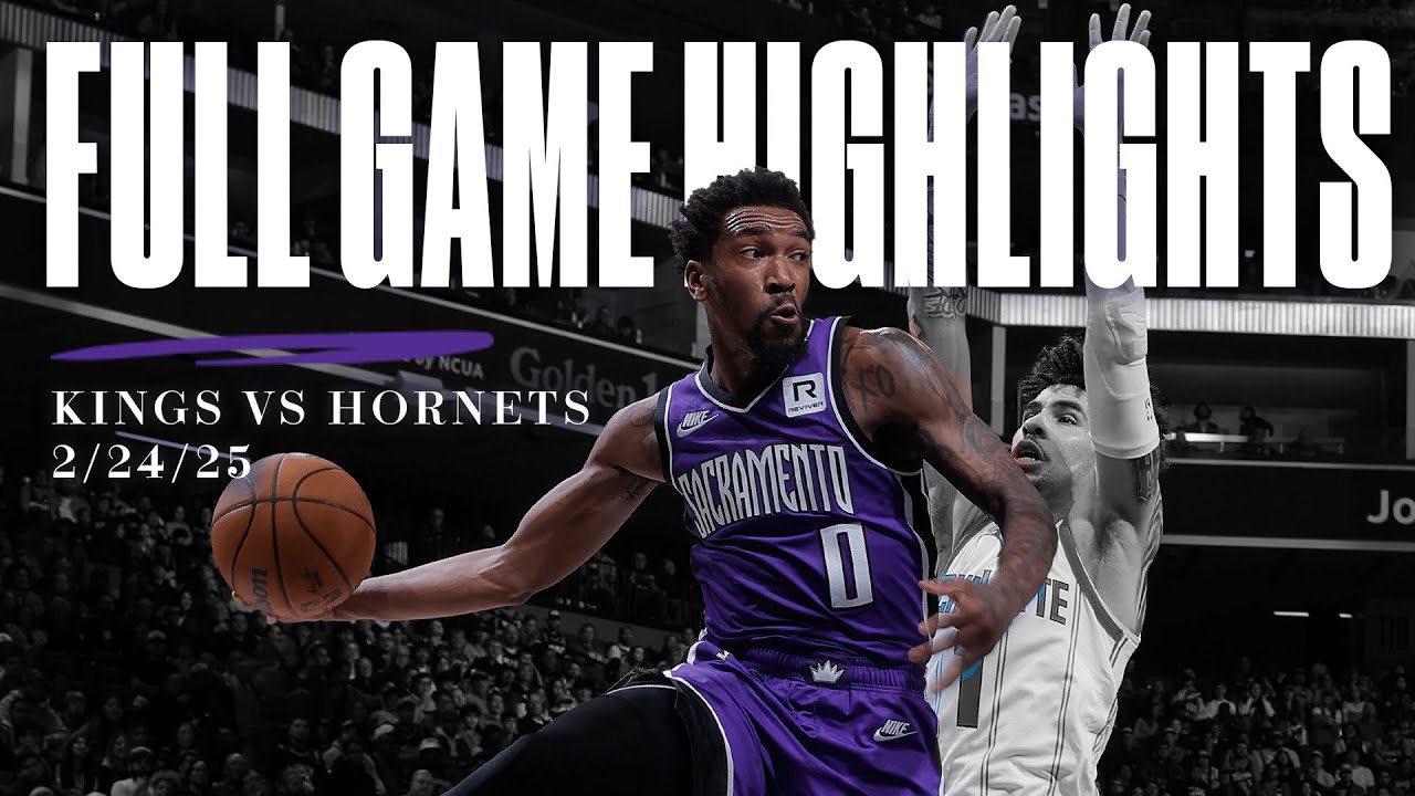 Kings SQUASH the Hornets ЁЯРЭ| 2.24.25