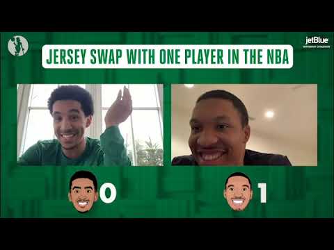Grant Williams & Tremont Waters Put Their Friendship To The Test | Celtics Teammate Challenge background