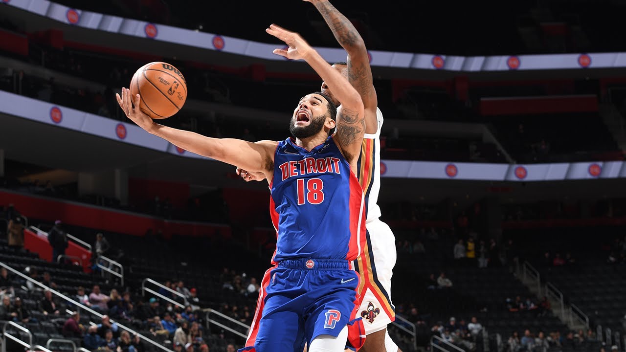 Detroit Pistons Highlights | Cory Joseph scores 18 points vs. New Orleans Pelicans