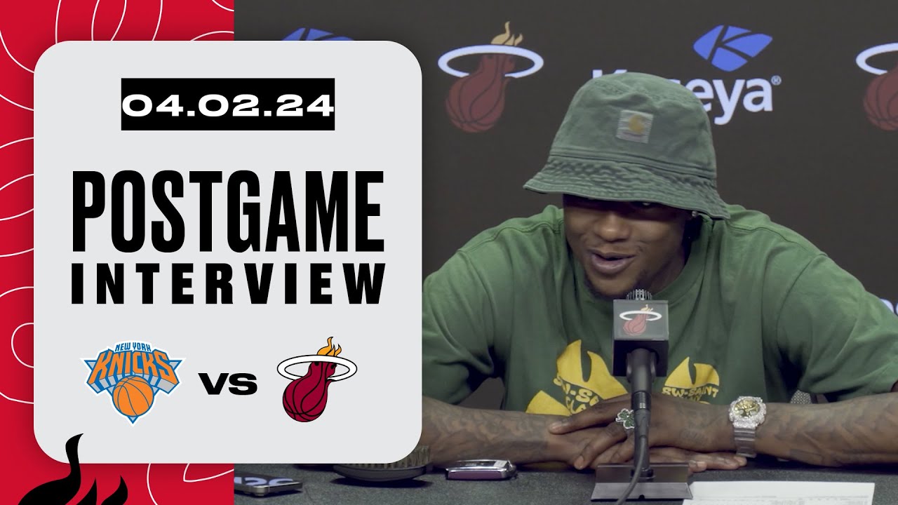 Postgame Interview: Haywood Highsmith, Terry Rozier III background