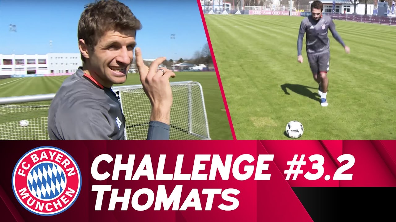 ThoMats #3 - Part 2 | Football Golf Challenge | Müller vs. Hummels background