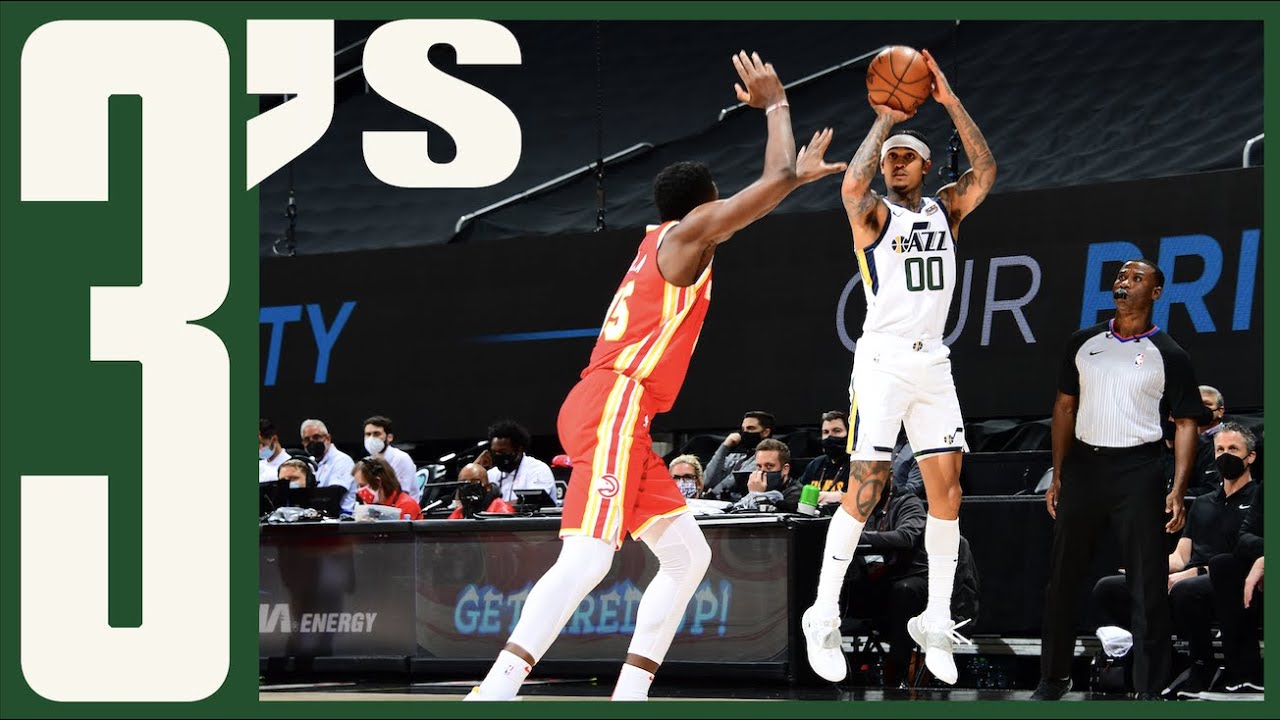 The Utah Jazz make 75 THREES in 4 GAMES | UTAH JAZZ background