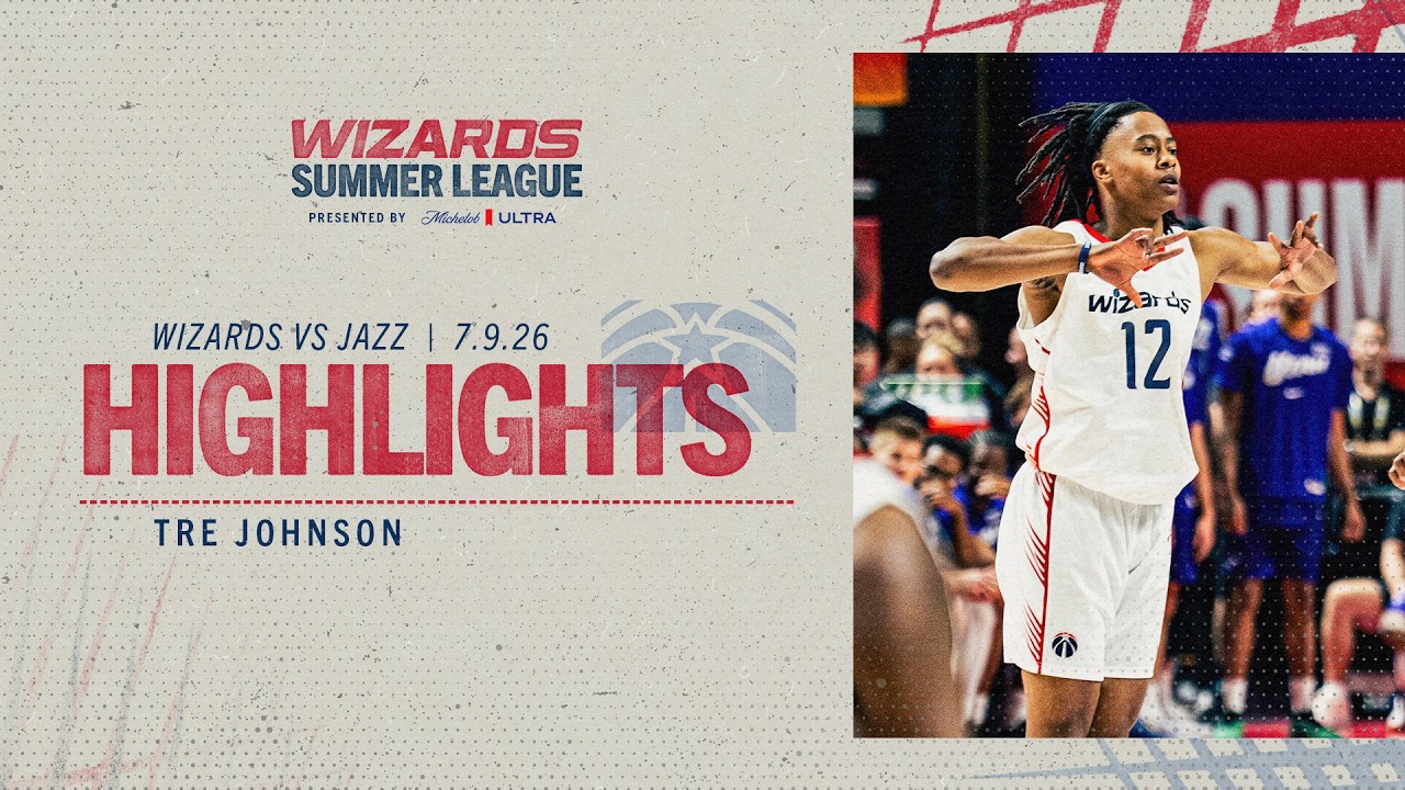Tre Johnson Catches FIRE in Summer League Opener | Full Game Highlights