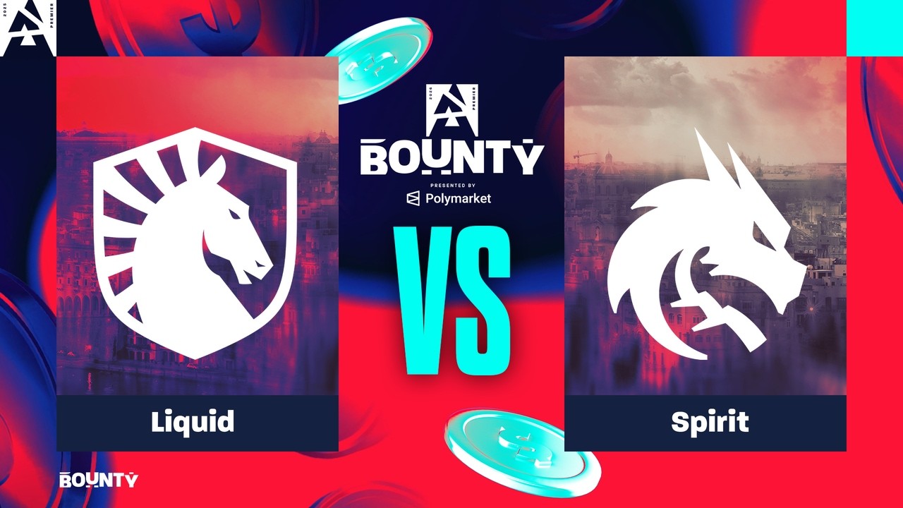 Team Liquid vs Spirit - Full Counter-Strike Match VOD - BLAST Bounty Malta 2026 S2 background