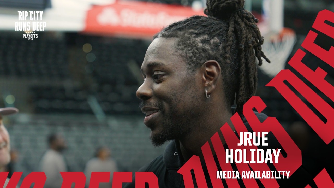 Jrue Holiday On Game 5 Mindset vs San Antonio Spurs | Portland Trail Blazers | April 28, 2026