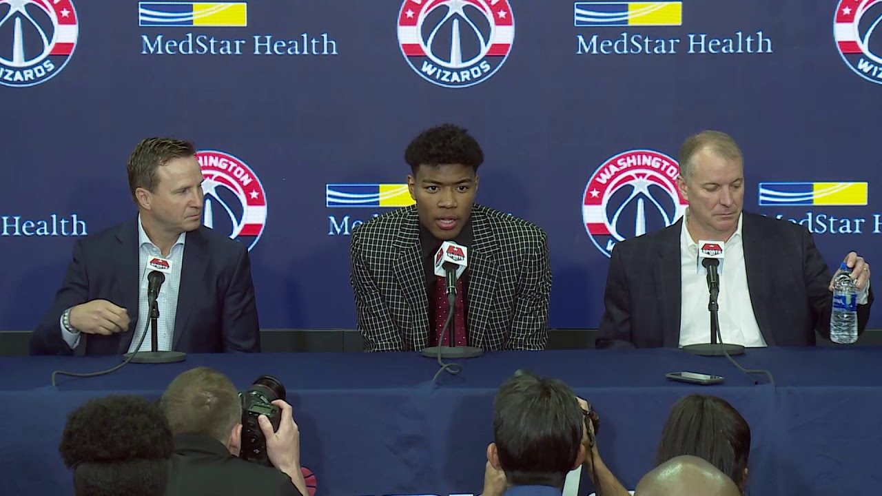 Rui Hachimura Introductory Press Conference