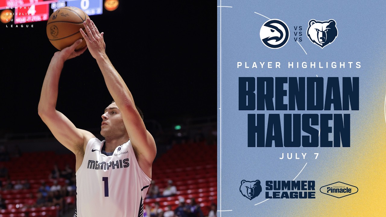 Brendan Hausen Highlights vs. Atlanta Hawks