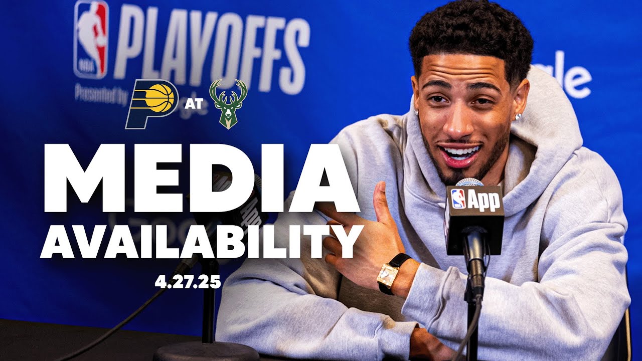 Indiana Pacers Postgame Media Availability at Milwaukee Bucks (Game 4) | April 27, 2025