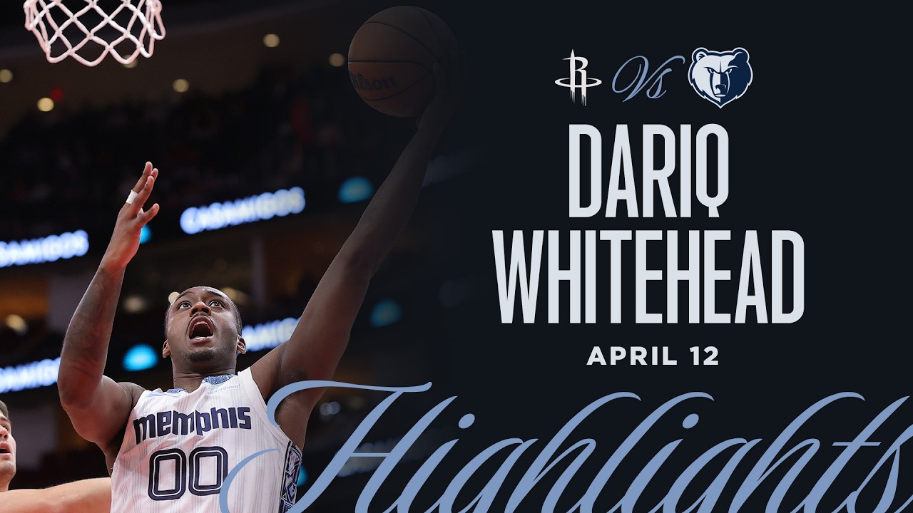 Dariq Whitehead Highlights vs Houston Rockets