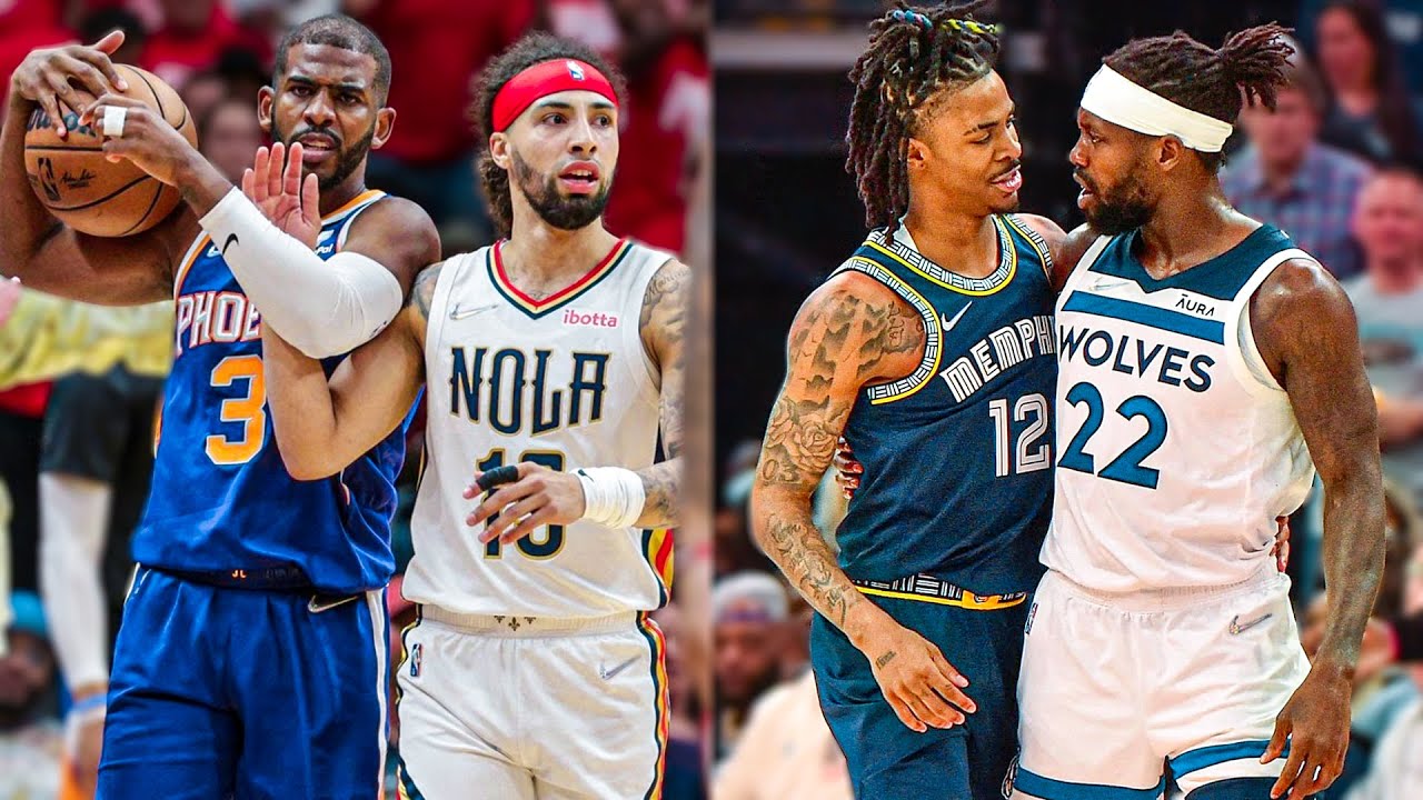 9 Minutes of Heated Playoffs Moments background
