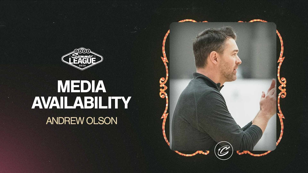 Cavs Summer League Practice | Andrew Olson Media Availability | 07.07.2026