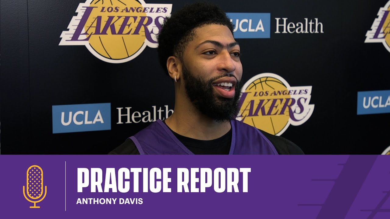 Anthony Davis discusses his plans to play vs Dallas, his recovery process, & how he feels physically