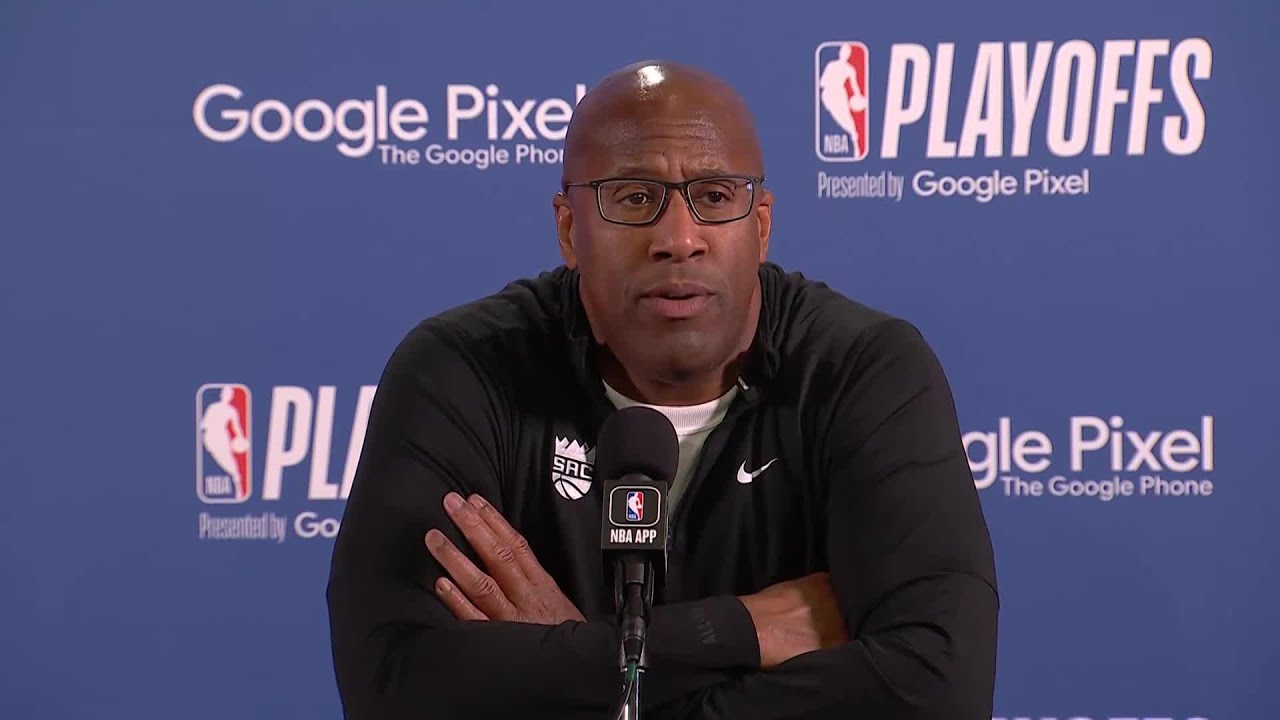 “We have to come out with more physicality and pace in our next game.” | Mike Brown Postgame 04.20.2 background