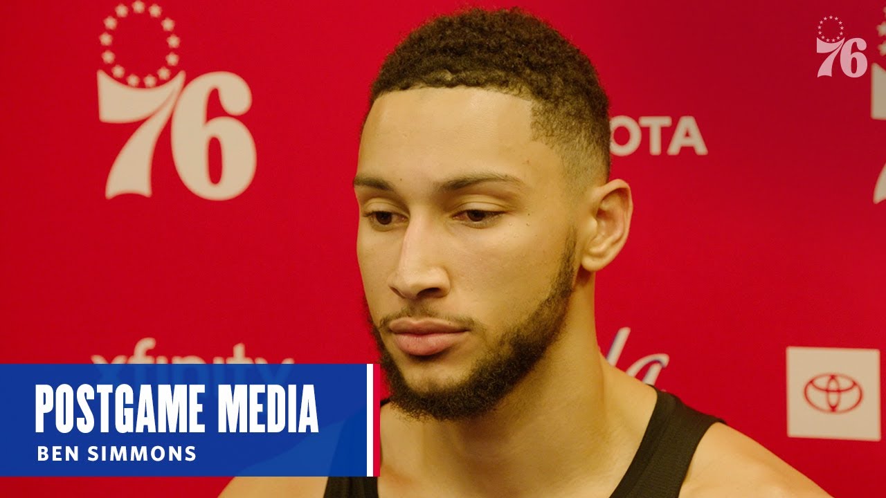 Ben Simmons | POSTGAME MEDIA (12.23.20) background