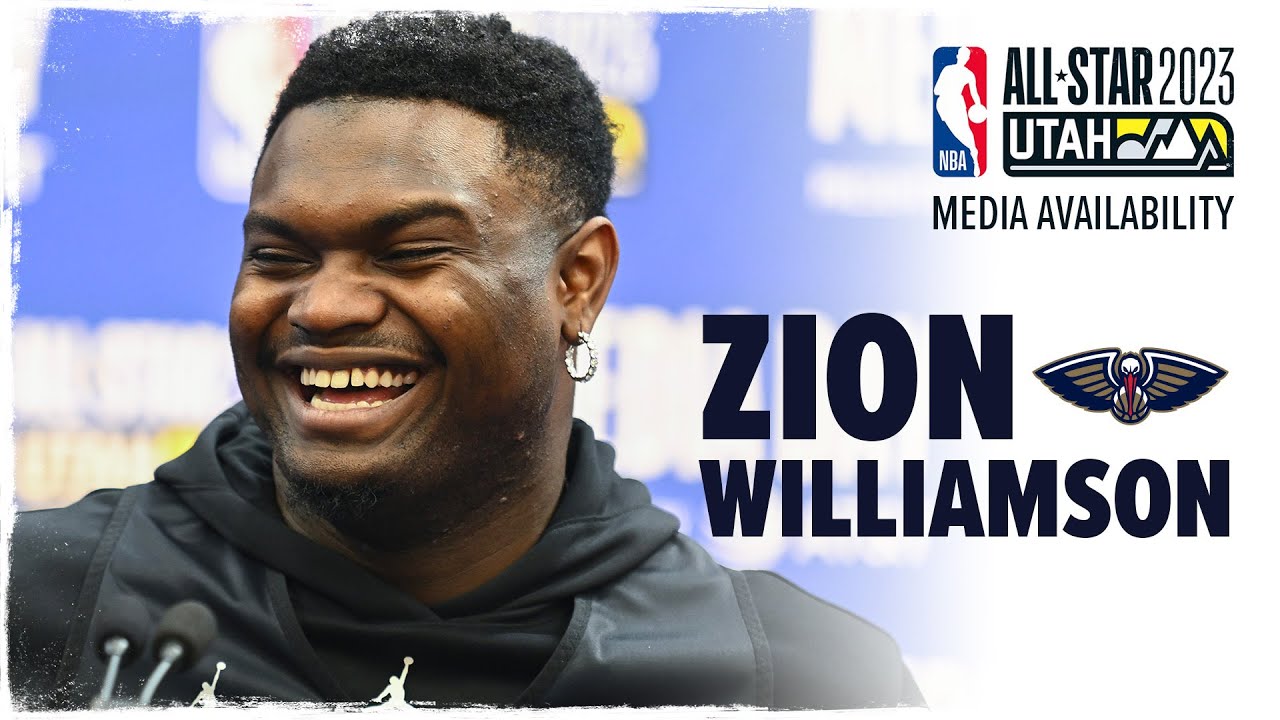 Zion Williamson Interview | 2023 NBA All-Star Media Day