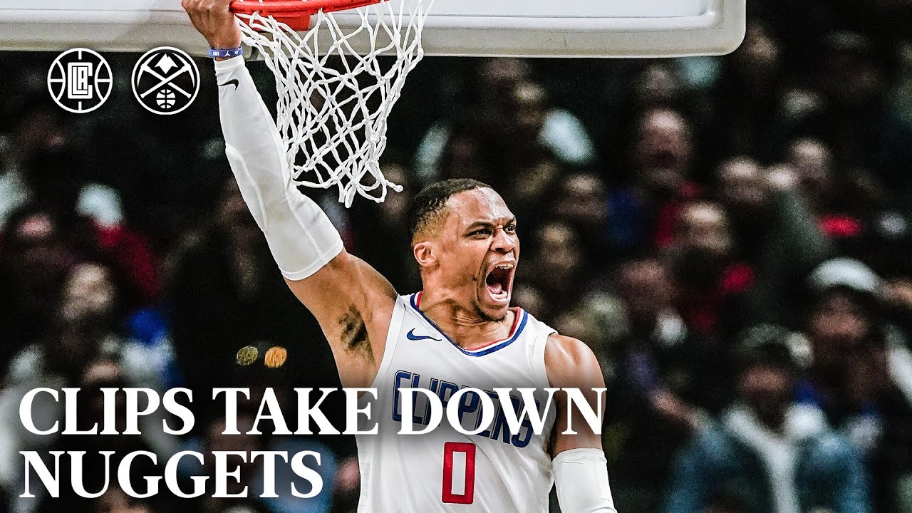 Clippers Take Down Nuggets Highlights π€ | LA Clippers background