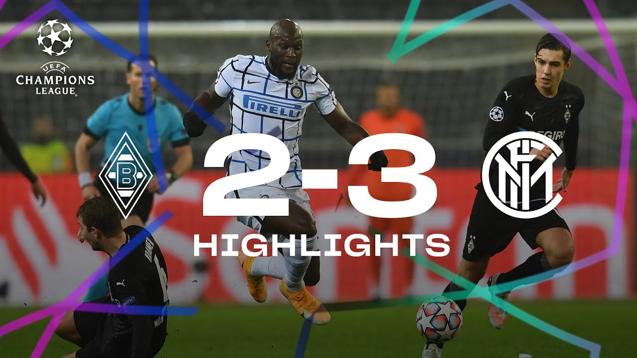 BORUSSIA 2-3 INTER | HIGHLIGHTS | We are still in! | UEFA Champions League 2020/21 Matchday 05 ⚽⚫🔵 background