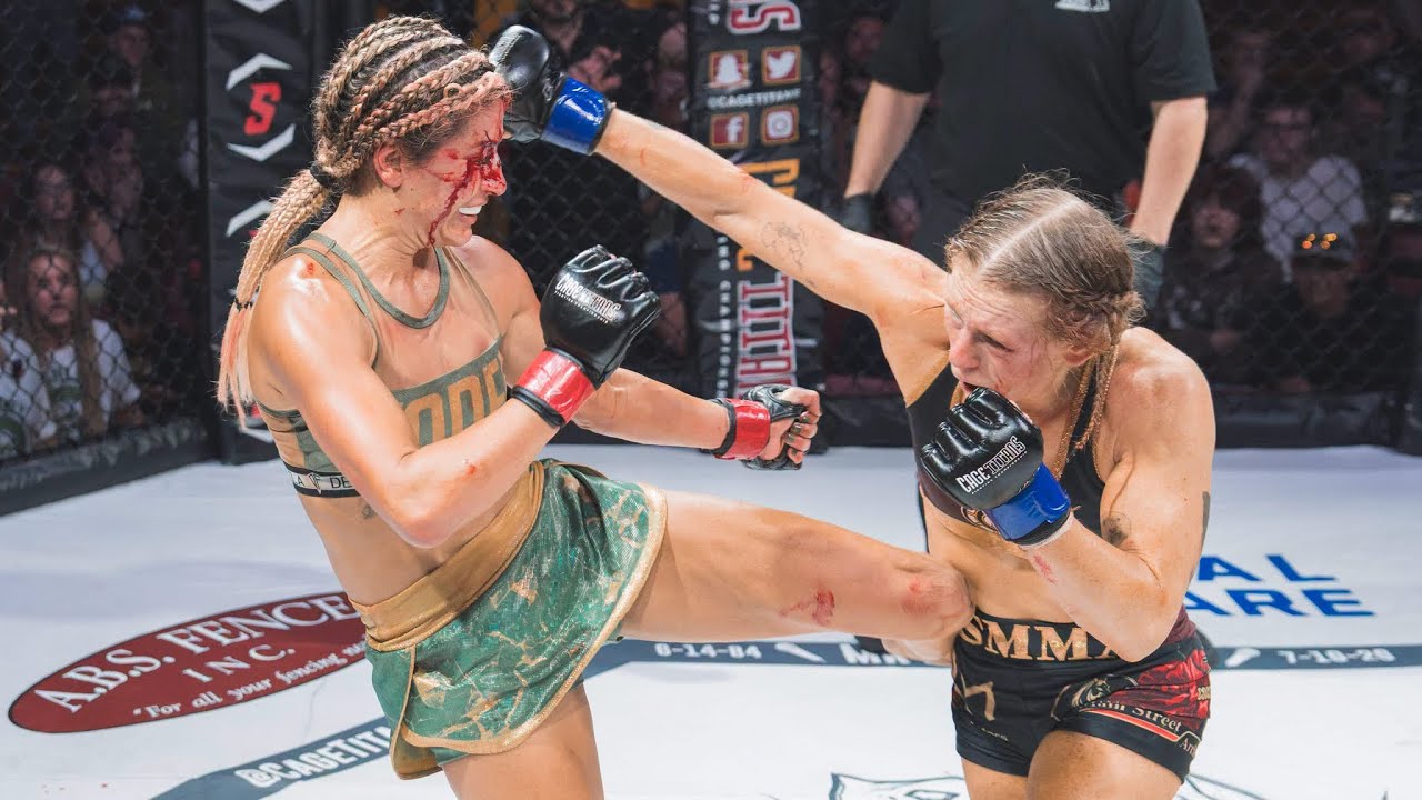 RAZOR CLOSE Split Decision! Hilarie Rose vs Ashley Yoder | FULL FIGHT | Cage Titans FC 77