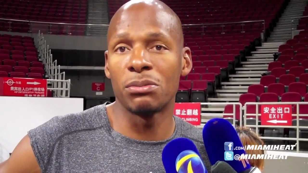 HEAT After Practice in Beijing - October 10, 2012 background