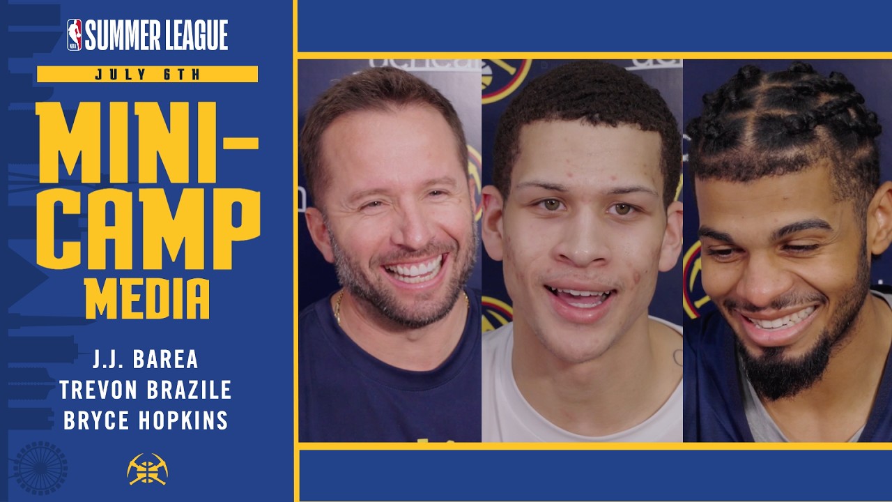 Denver Nuggets Mini-Camp Day One Media | 2026 Summer League π