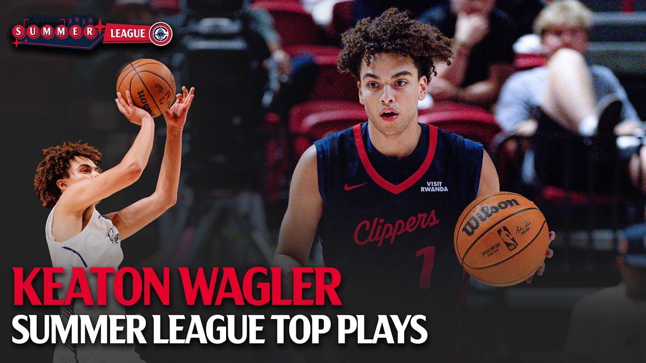 Keaton Wagler Top Plays from Summer League
