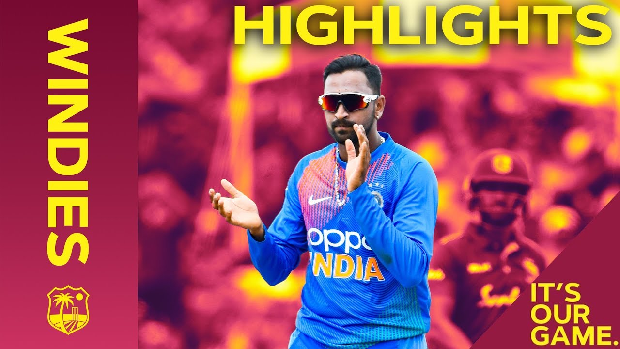 Rohit Hits 50 Before Rain Stops Windies Chase | Windies vs India - Match Highlights | 2nd IT20 2019