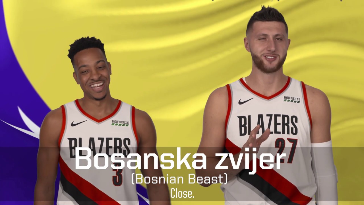 Bosnian Lessons with Jusuf Nurkić - Episode 2 background