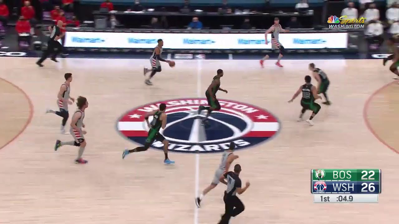 Highlights: Wizards vs. Celtics - 2/14/21 background