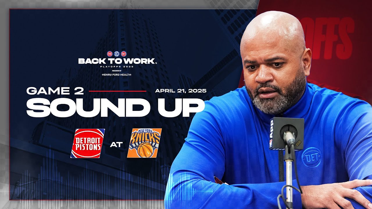 Game 2 Post-Game Press Conference: J.B. Bickerstaff | Pistons @ Knicks | 04.21.25 background