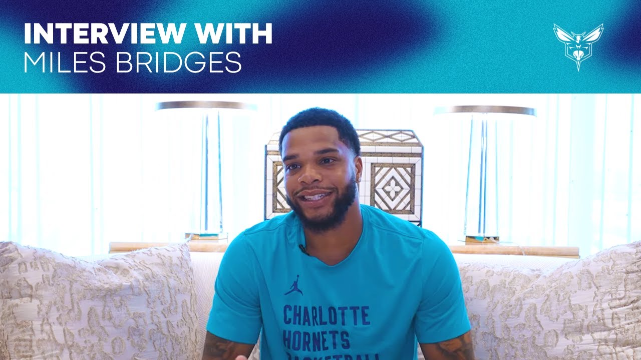 Interview with Miles Bridges | 7/16/2024 background