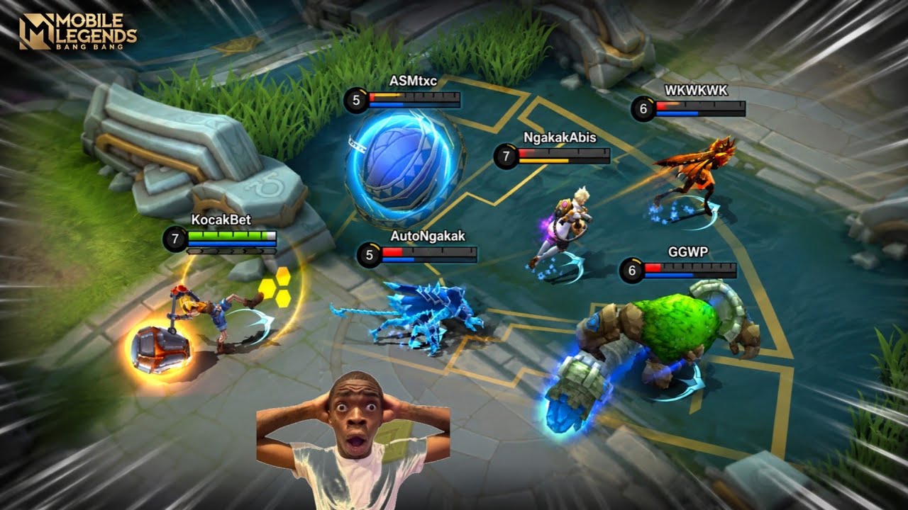 Kumpulan Momen Lucu Para Anomali rank epic -MLBB MEME EXE